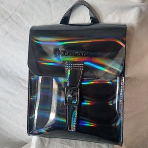 NWT Dr. Martens Rainbow Patent Leather Backpack